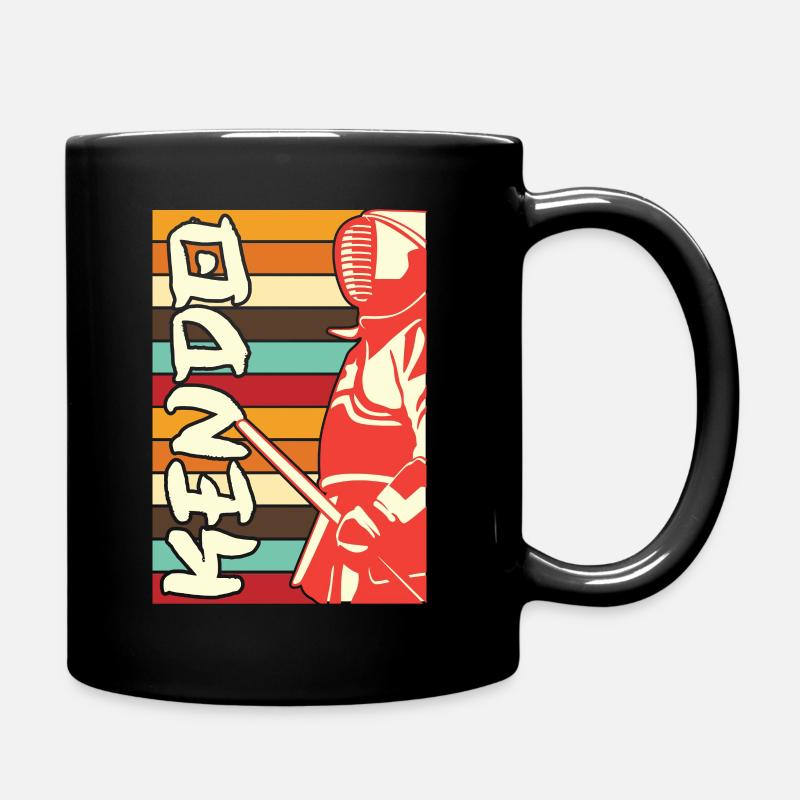 Kendo - Tasse einfarbig - Schwarz