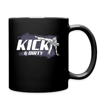 Kick & Dirty - Capoeira - Mug uni - noir - Droite