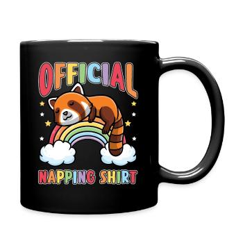 Chemise de couchage officielle Red Panda Sleeper - Mug uni - noir - Droite