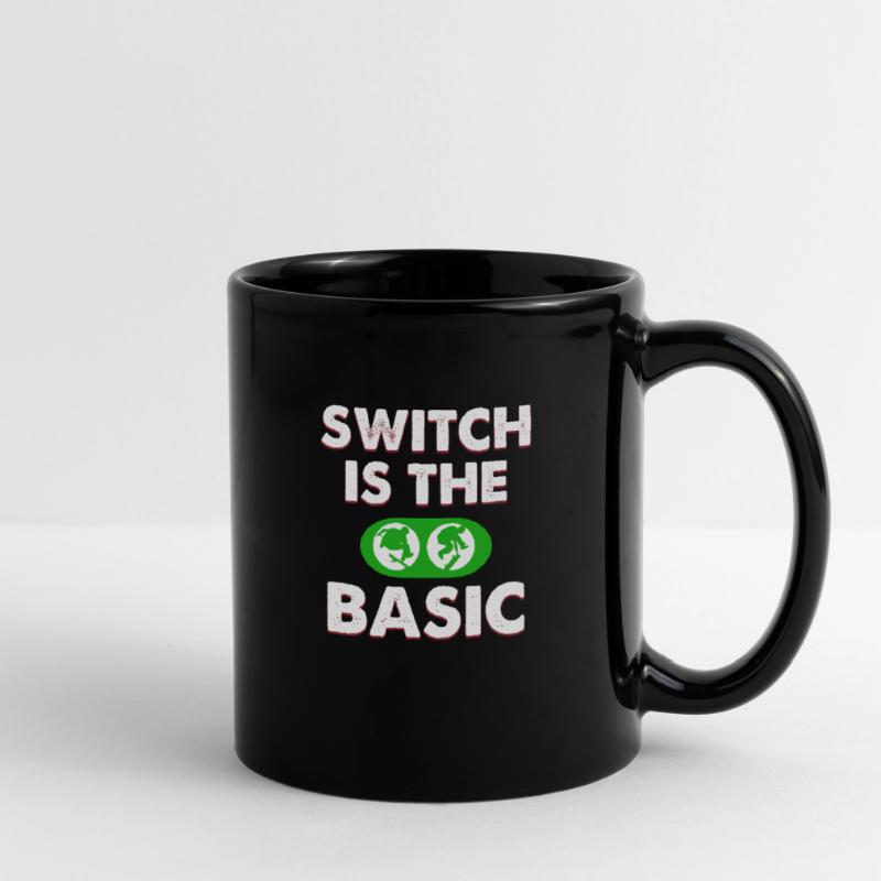 Switch is the basic skateboard apparel Full Colour Mug