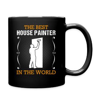 Painter Profession Training Varnisher Gift - Full Colour Mug - black - Right