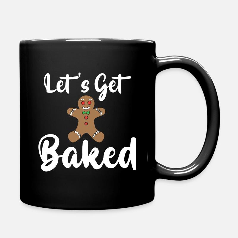 Baked - Tasse einfarbig - Schwarz