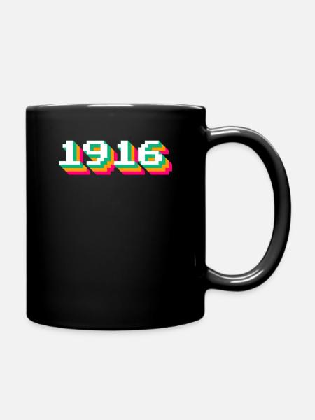 one thousand nine hundred sixteen - Tasse einfarbig - Schwarz