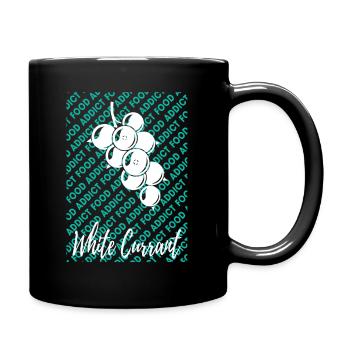 White Currant - Tasse einfarbig - Schwarz - Rechts
