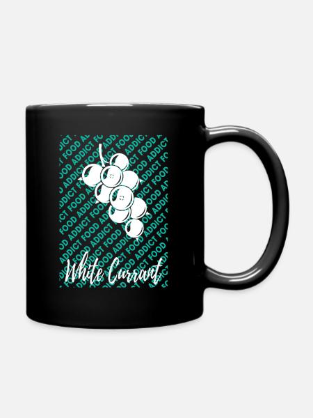White Currant - Tasse einfarbig - Schwarz