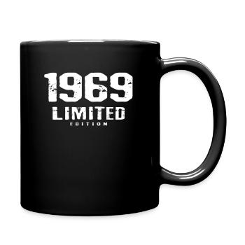 53. Geburtstag Limited Edition 1969 53 Jahre - Tasse einfarbig - Schwarz - Rechts