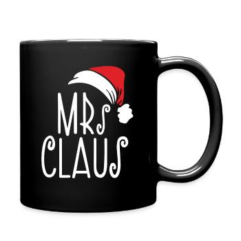 MRS CLAUS - Tasse einfarbig - Schwarz - Rechts