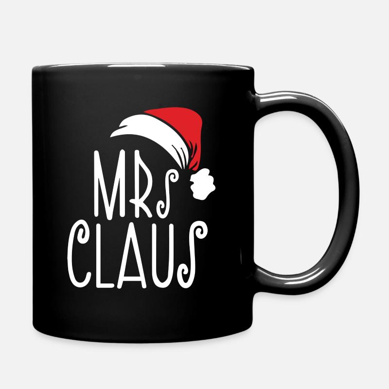 MRS CLAUS - Tasse einfarbig - Schwarz