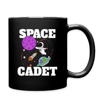 Astronaut Space Gadet Planet Galaxy - Full Colour Mug - black - Right