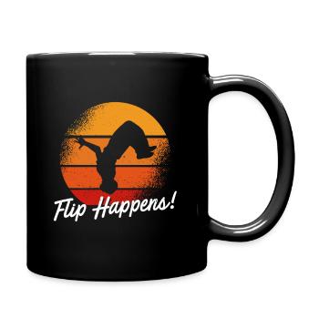 Parkour Design pour Freerunner | Freerunning - Mug uni - noir - Droite
