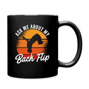 Parkour Design pour Freerunner | Freerunning - Mug uni - noir - Droite