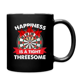dart is a tight Design for a dart followers - Full Colour Mug - black - Right
