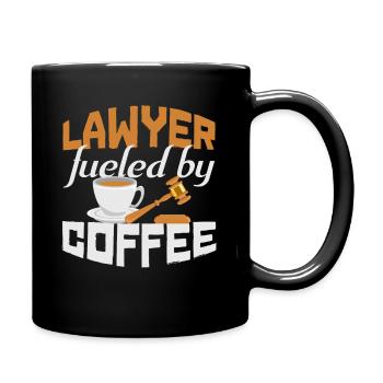 Lawyer and Coffee Law Lawyer Lawyer - Full Colour Mug - black - Right