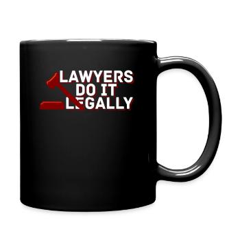 Lawyer Lawyer Legal Advice Law - Full Colour Mug - black - Right