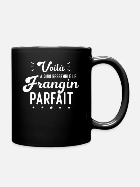 Voilà À Quoi Ressemble Le Frangin Parfait - Mug uni - noir