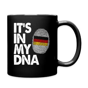 Germany It's In My DNA Deutschland German - Full Colour Mug - black - Right