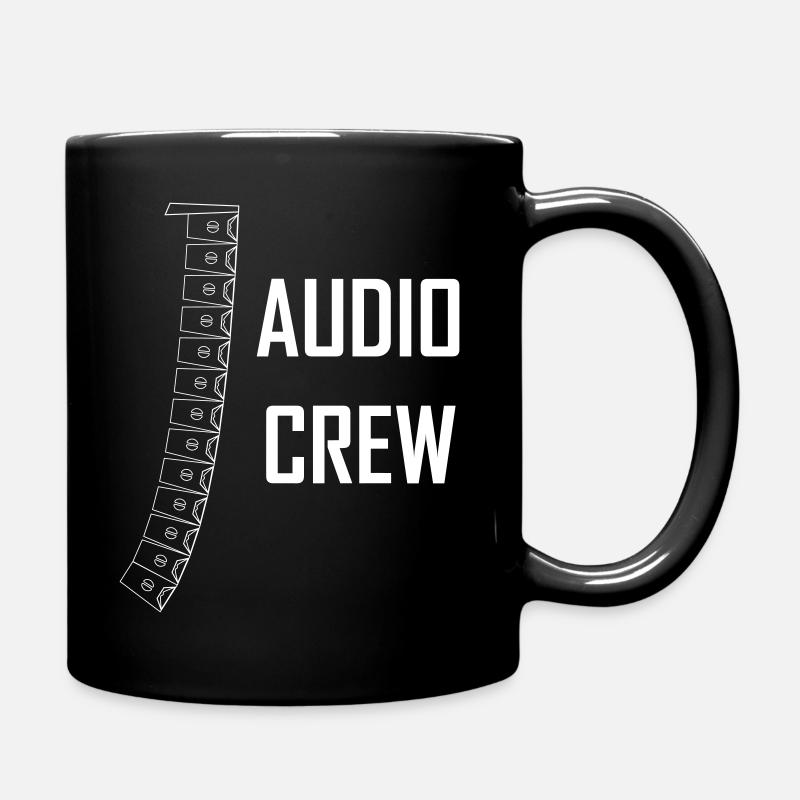 Audio Crew - Full Colour Mug - black