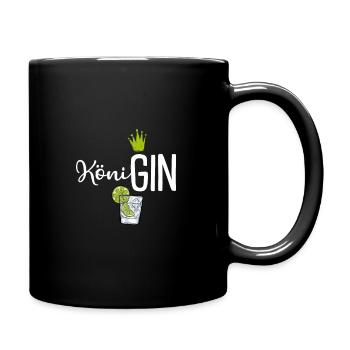 Köni GIN - Tasse einfarbig - Schwarz - Rechts