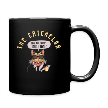 Catchelor Single Leben Katze Bachelor Party - Tasse einfarbig - Schwarz - Rechts