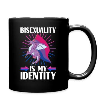 Bisexuels LGBTQ - Mug uni - noir - Droite