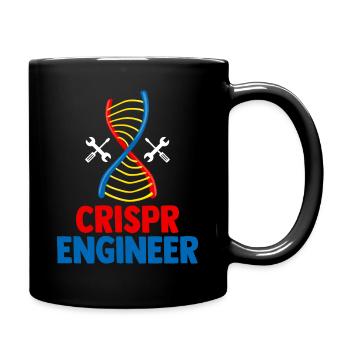 Crispr Engineer Gift - Full Colour Mug - black - Right
