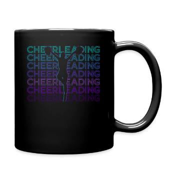 Cheerleading Cheerleader Retro Gift - Mug uni - noir - Droite
