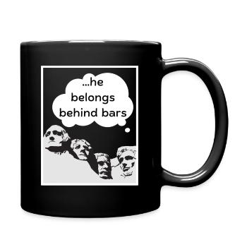 Make 4th of July Great Again. - Tasse einfarbig - Schwarz - Rechts