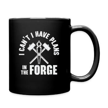 Knifemaking Knife Making Bladesmith Smithing Knife - Full Colour Mug - black - Right