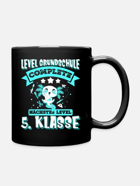 Grundschul Abschluss Grundschule Absolvent - Tasse einfarbig - Schwarz