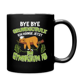 Grundschul Abschluss Grundschule Absolvent - Tasse einfarbig - Schwarz - Rechts
