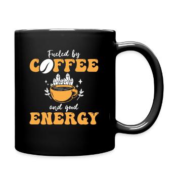 Positive Energy Coffee Energy Healer Coffee Addict - Full Colour Mug - black - Right