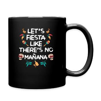 Mecican Cinco De Mayo - Mug uni - noir - Droite