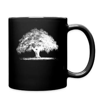 Tree - Full Colour Mug - black - Right