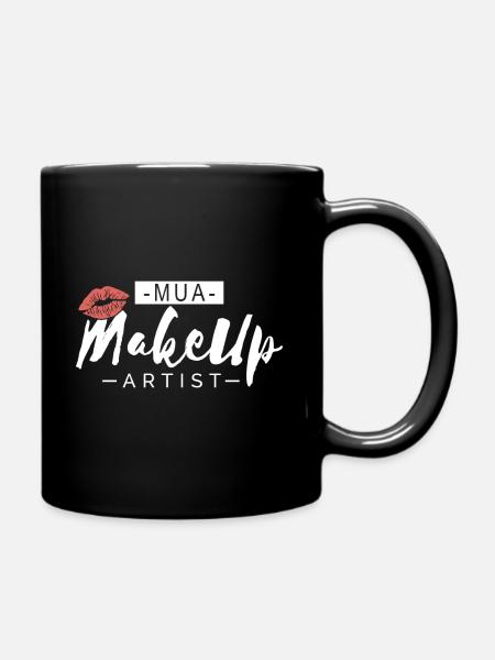 Makeup Artist - Tasse einfarbig - Schwarz