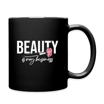 Beauty Is My Business - Makeup Artist - Full Colour Mug - black - Right