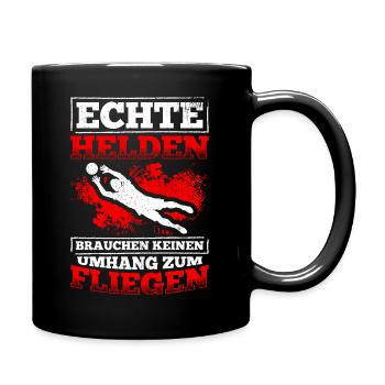 Torwart Shirt Fußball Handball Torhüter Torwart Sp - Tasse einfarbig - Schwarz - Rechts
