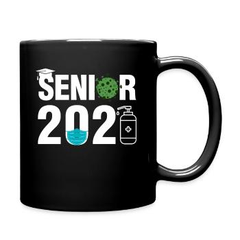 Senior 2021 Graduation - Full Colour Mug - black - Right