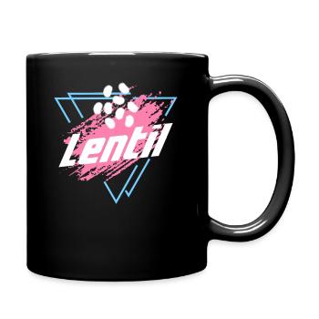 UNIQUE LENTIL T SHIRT - Tasse einfarbig - Schwarz - Rechts