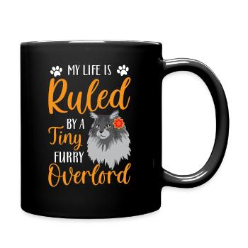Cat Cat Lovers Cat Four-legged Friends - Full Colour Mug - black - Right