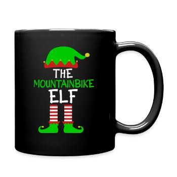 L’Elfe VTT - VTT Bike Rider - Mug uni - noir - Droite
