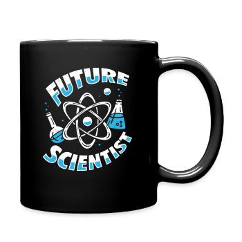 Zukünftiger Naturwissenschaftler Chemiker Geschenk - Tasse einfarbig - Schwarz - Rechts