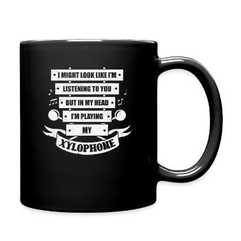 Xylophone Xylophone Xylophone Player Gift - Full Colour Mug - black - Right
