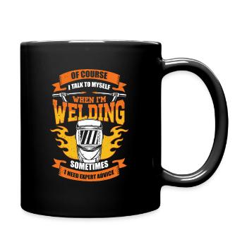 Welding Profession Job Work Welder Gift - Full Colour Mug - black - Right