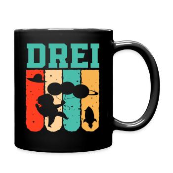 Cadeau astronaute 3ème anniversaire Space Boy - Mug uni - noir - Droite