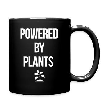Vegetarian Vegan - Full Colour Mug - black - Right