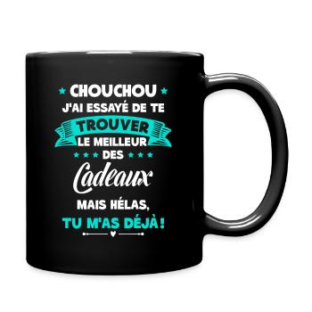 Chouchou Meilleur Amant Cadeau Couple Amoureux - Mug uni - noir - Droite