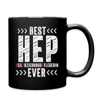 Hep Healer Social Professions Motive - Full Colour Mug - black - Right