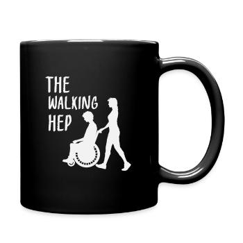 Hep Healer Social Professions Motive - Full Colour Mug - black - Right