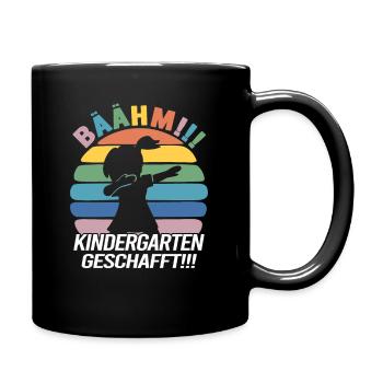 Kita Abgänger 2023 Abschied Kindergarten - Tasse einfarbig - Schwarz - Rechts