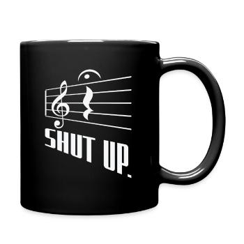 Fermata Compositeur de musique Écrivant un symbole musical - Mug uni - noir - Droite